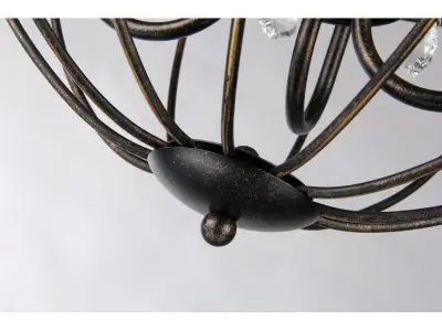 Leung 4-Light Candle Style Globe Chandelier 3D model