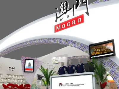 Exhibition - Area -27X6-3DMAX2009-022 3D model