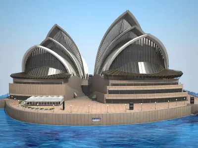 Sydney Opera House 3D model