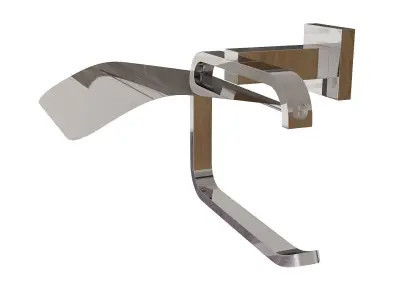 Modern Bathroom Accessory Set for Interiors 3D model