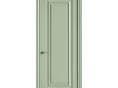 Modern entrance door 84 3D model