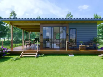 Tiny House 3d Model  3D model