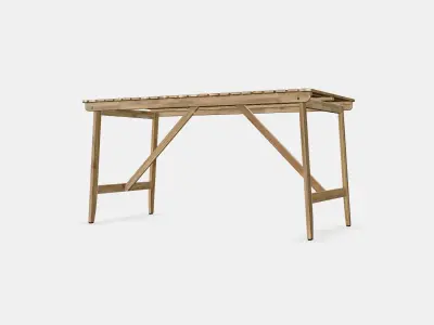 ASKHOLMEN table-outside Low-poly 3D model