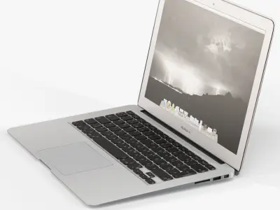 Apple MacBook Air 13 Low-Poly Low-poly 3D model