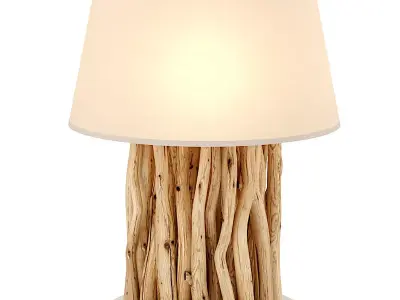 Designer table lamp 3D model