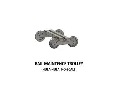 DET-0001 Yard detail set Sweden H0-scale  3D print model