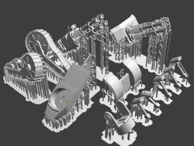 Renault Pattern Rapier Laser Destroyer 3D print model