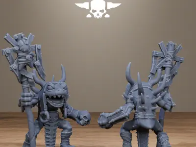 Bogkin Infantry 3D print model
