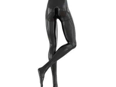 Mannequin legs female 93 3D model