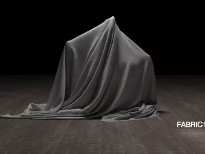 Fabric Cover 15 Low-poly 3D model