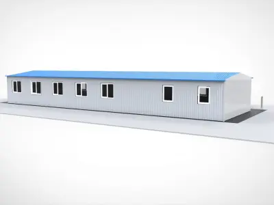 Modular building 3D model