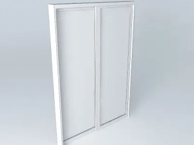 portaedson sliding door with fabric Free 3D model