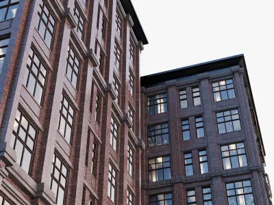 NYC buildings model 3D model