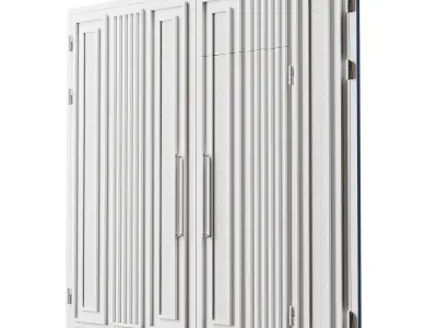 Gate black loft premium 3D model