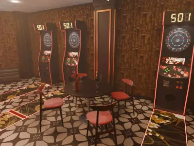 Darts Bar 3D model