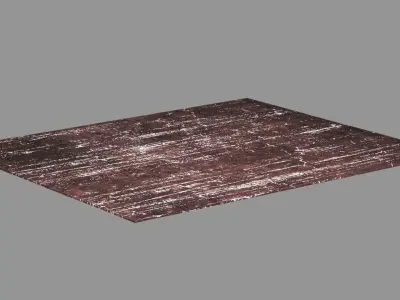 CarpetCanvas01 Low-poly 3D model