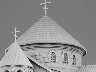 The old church 3D print model