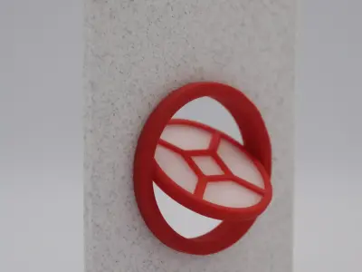 Functional Round window style 4 multi-color  3D print model