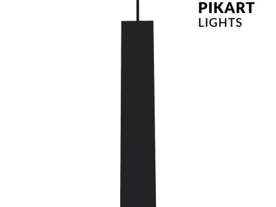 Pendant light Square tube SKU 5270 Free 3D model