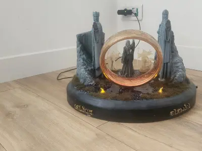 Diorama seigneur des anneaux 3D model