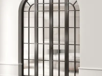 Art deco doors 4 3D model