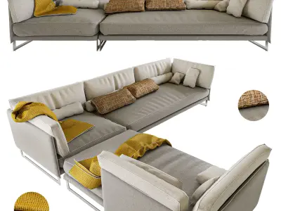 Saba Livingston  Sofa 3D model