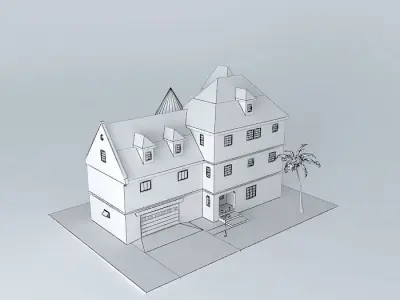 old house Free 3D model 2