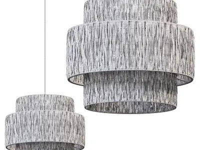  Chandelier HISKIAS Low-poly 3D model