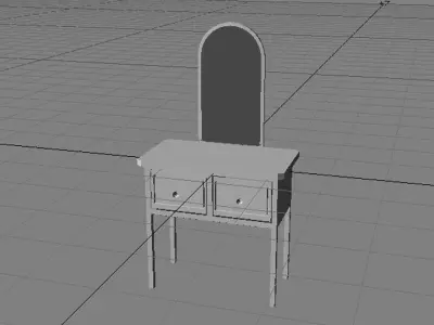 Cabinet - Type 3 3D model