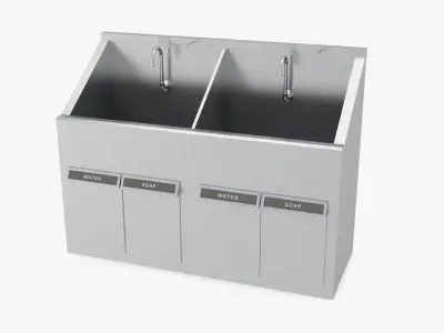 Medical - Surgical Sink  3D model