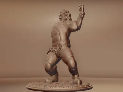 HUGO - STREET FIGHTER Free 3D print model