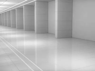 Sci Fi Corridor 3D model