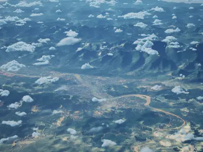 Zhangjiajie China City Landscape 3D Model 3D model