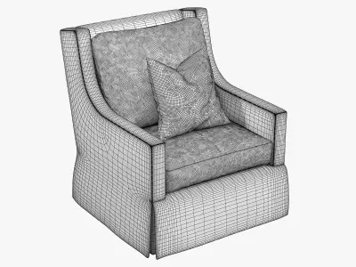 Charter Street Miles Chair 3D model