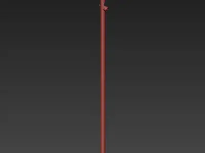 CALABRONE Adjustable floor lamp 3D model