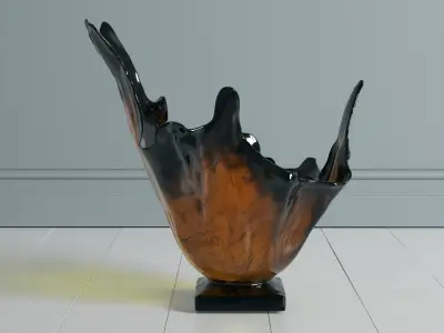 Lava Light Ball 3D model