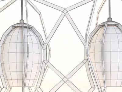 Bec Brittain Twin Vise Pendant 3D model