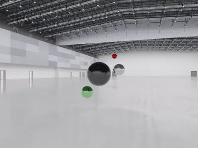 HDRI - Exhibition Hall Interior 6 Texture