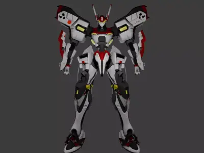 XFJ-01 Shiranui 3D model