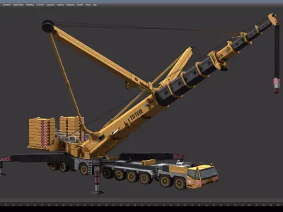 crane AC-1000 3D model