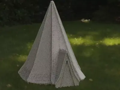 Witches house roof 3D model