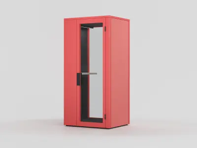 Talky S Phone Booth 3D model