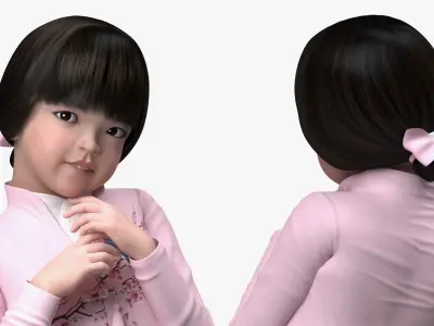  Asian Girl Childs Collection 3 