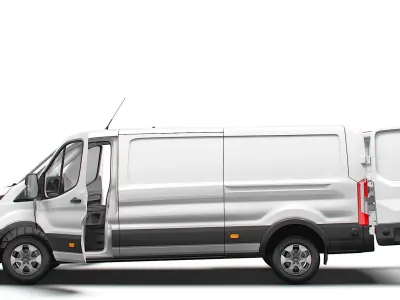  Ford Transit Van L3H1 HQInterior 2024 