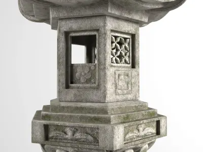 Pagoda Lantern 3D model