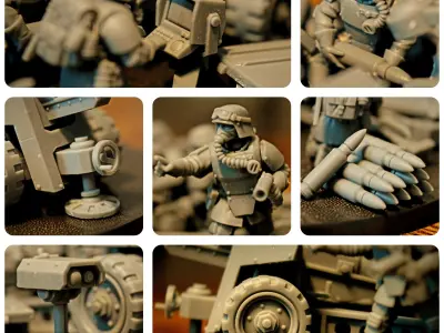 Universal Guard - Support Guns 3D print model