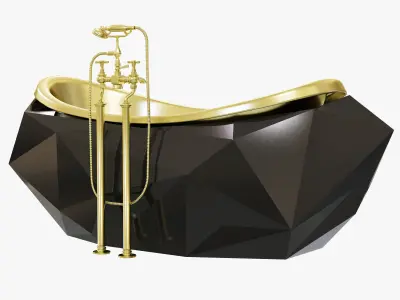 DIAMOND BATHTUB by MAISON VALENTINA 3D model