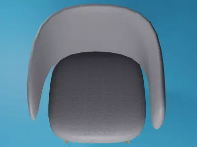 SOFA CHAIR Low-poly 3D model buy