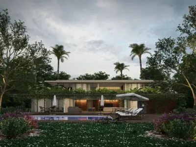 BRAZILIAN HOUSE IN LUMION 11 3D model