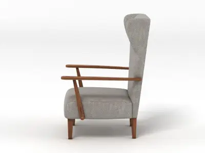 Armchair 004 3D model